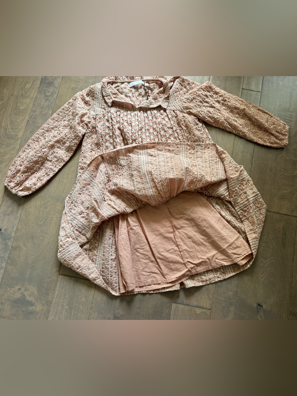 Zara Girl’s Long Sleeve Dress - Picture 5 of 7